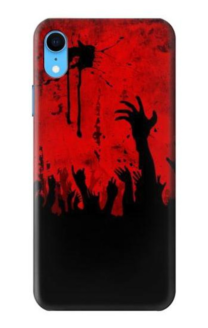 W2458 Zombie main Etui Coque Housse et Flip Housse Cuir pour iPhone XR