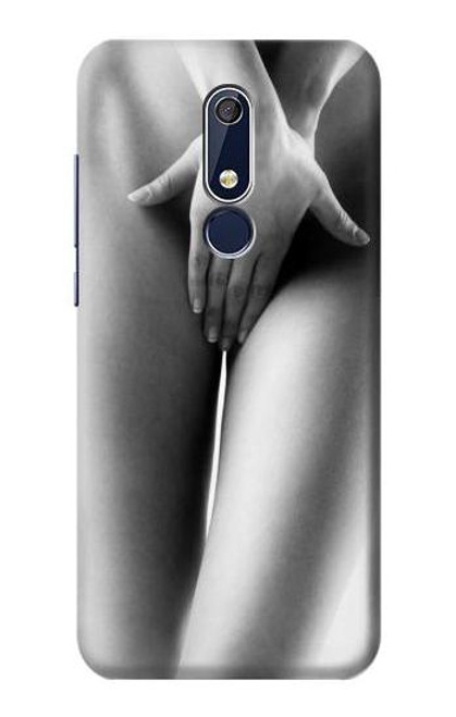 W1023 fille sexy Etui Coque Housse et Flip Housse Cuir pour Nokia 5.1, Nokia 5 2018