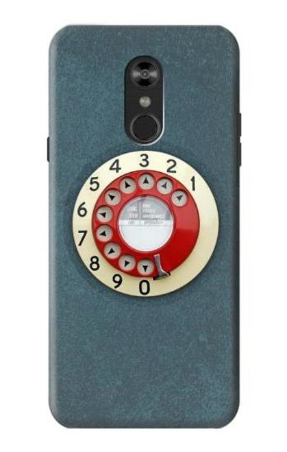W1968 Rotatif Téléphone Etui Coque Housse et Flip Housse Cuir pour LG Q Stylo 4, LG Q Stylus