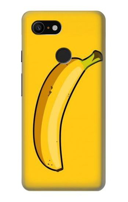 W2294 banane Etui Coque Housse et Flip Housse Cuir pour Google Pixel 3