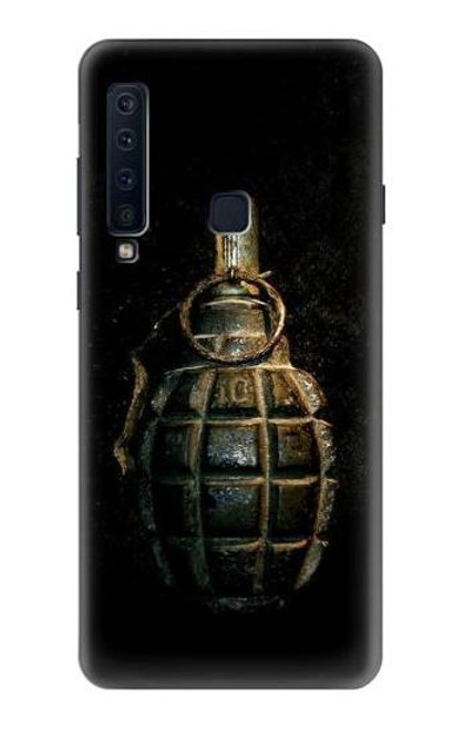 W0881 Grenade Etui Coque Housse et Flip Housse Cuir pour Samsung Galaxy A9 (2018), A9 Star Pro, A9s