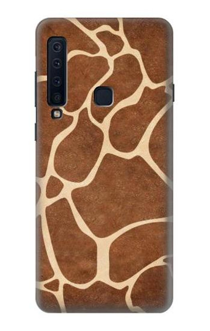 W2326 girafe Peau Etui Coque Housse et Flip Housse Cuir pour Samsung Galaxy A9 (2018), A9 Star Pro, A9s