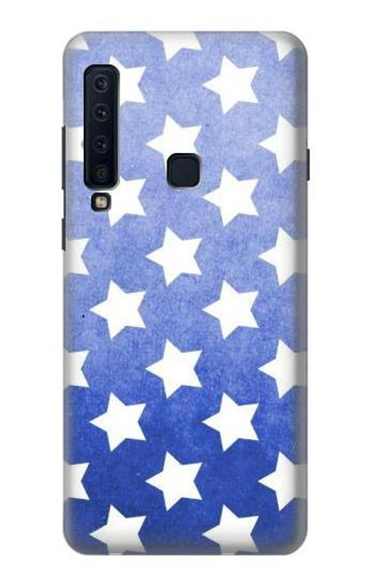 W2481 Motif étoile Etui Coque Housse et Flip Housse Cuir pour Samsung Galaxy A9 (2018), A9 Star Pro, A9s