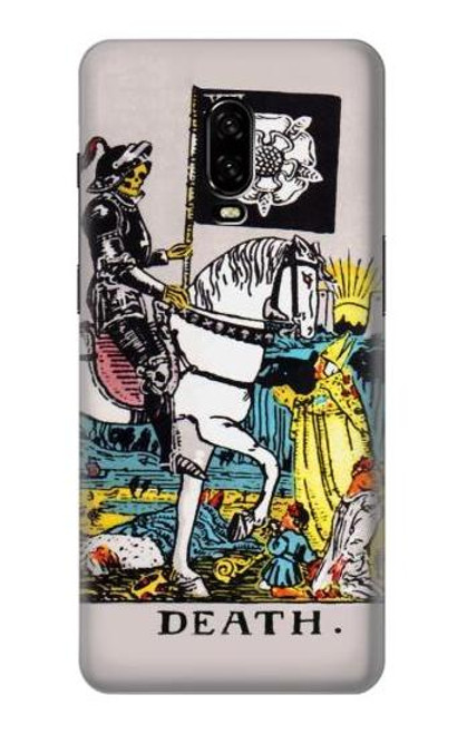 W3008 Mort de carte de tarot Etui Coque Housse et Flip Housse Cuir pour OnePlus 6T