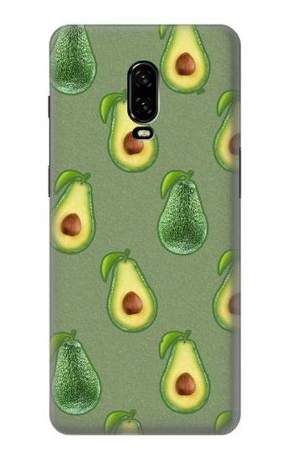 W3285 Motif d'avocat Etui Coque Housse et Flip Housse Cuir pour OnePlus 6T