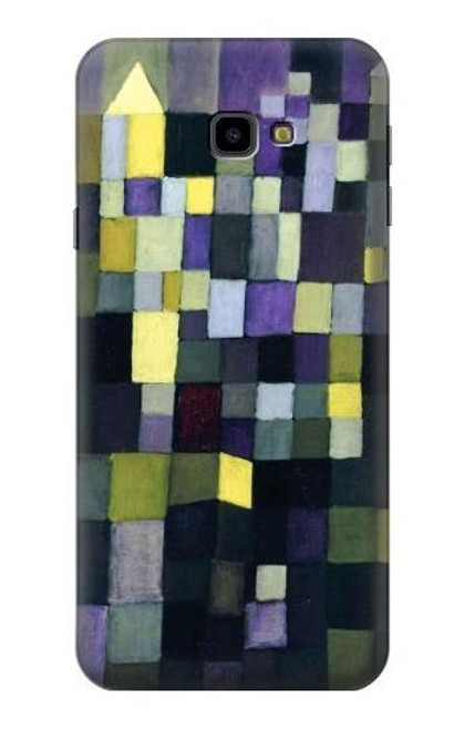 W3340 Architecture Paul Klee Etui Coque Housse et Flip Housse Cuir pour Samsung Galaxy J4+ (2018), J4 Plus (2018)