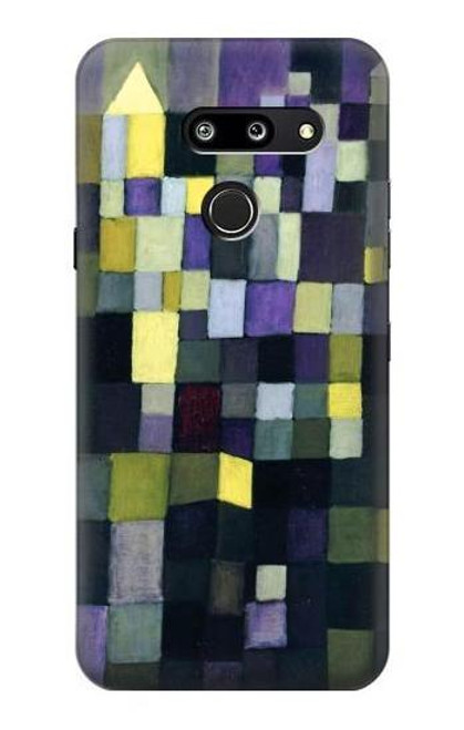 W3340 Architecture Paul Klee Etui Coque Housse et Flip Housse Cuir pour LG G8 ThinQ