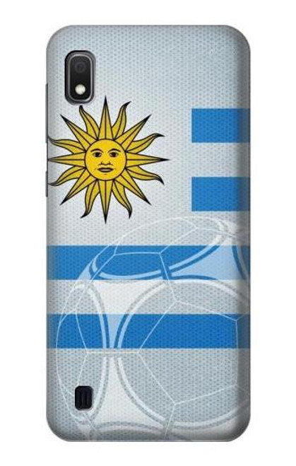 W2995 Uruguay Football Football Etui Coque Housse et Flip Housse Cuir pour Samsung Galaxy A10