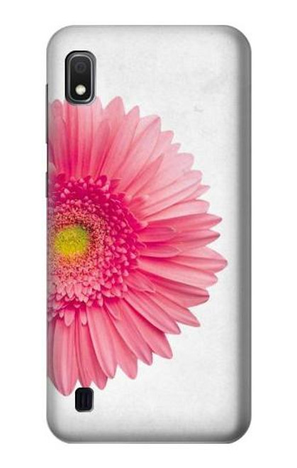 W3044 Rose Gerbera millésimé Etui Coque Housse et Flip Housse Cuir pour Samsung Galaxy A10