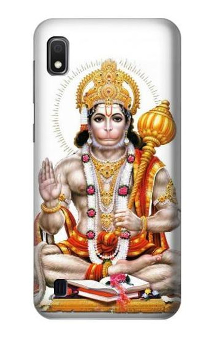 W3186 Hanuman Chalisa Hindi Hindu Etui Coque Housse et Flip Housse Cuir pour Samsung Galaxy A10