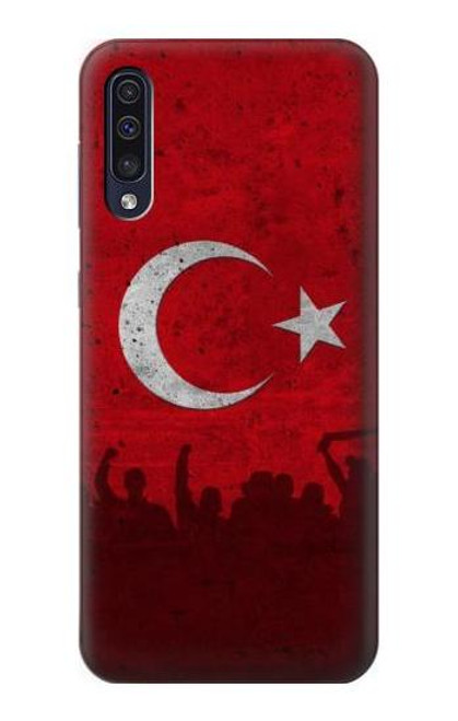 W2991 Turquie Football Football Etui Coque Housse et Flip Housse Cuir pour Samsung Galaxy A70