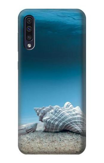 W3213 Coquilles de mer sous la mer Etui Coque Housse et Flip Housse Cuir pour Samsung Galaxy A70