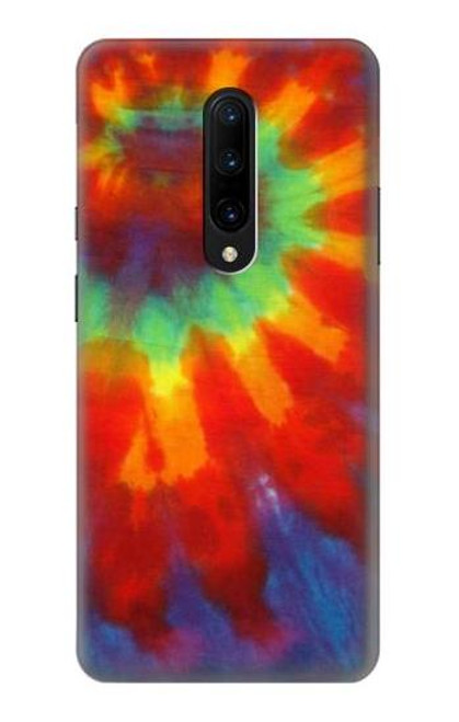 W2985 Coloré Tie Dye Texture Etui Coque Housse et Flip Housse Cuir pour OnePlus 7 Pro