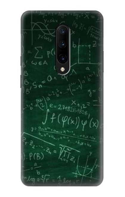 W3190 Formule Math Vertboard Etui Coque Housse et Flip Housse Cuir pour OnePlus 7 Pro