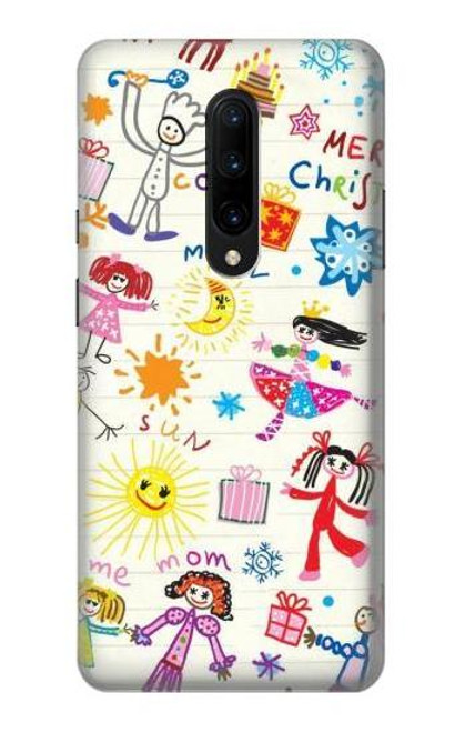 W3280 Dessin enfants Etui Coque Housse et Flip Housse Cuir pour OnePlus 7 Pro