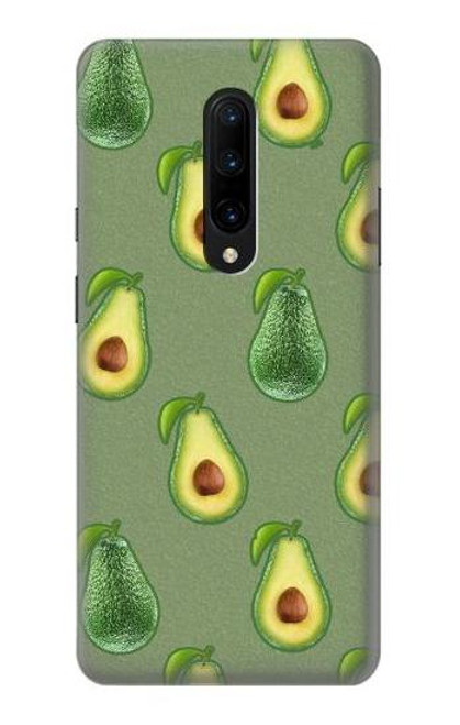 W3285 Motif d'avocat Etui Coque Housse et Flip Housse Cuir pour OnePlus 7 Pro