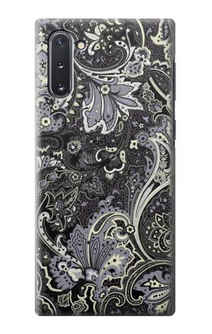 W3251 Motif Batik Fleur Etui Coque Housse et Flip Housse Cuir pour Samsung Galaxy Note 10