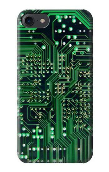 W3392 Electronique Circuit de carte graphique Etui Coque Housse et Flip Housse Cuir pour iPhone 7, iPhone 8, iPhone SE (2020) (2022)