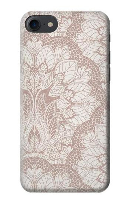 W3580 Mandal Art ligne Etui Coque Housse et Flip Housse Cuir pour iPhone 7, iPhone 8, iPhone SE (2020) (2022)