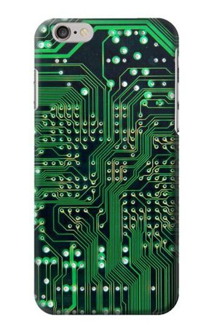 W3392 Electronique Circuit de carte graphique Etui Coque Housse et Flip Housse Cuir pour iPhone 6 Plus, iPhone 6s Plus