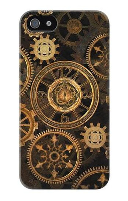 W3442 vitesse d'horloge Etui Coque Housse et Flip Housse Cuir pour iPhone 5 5S SE