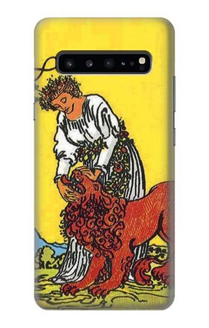 W3458 Force de carte de tarot Etui Coque Housse et Flip Housse Cuir pour Samsung Galaxy S10 5G