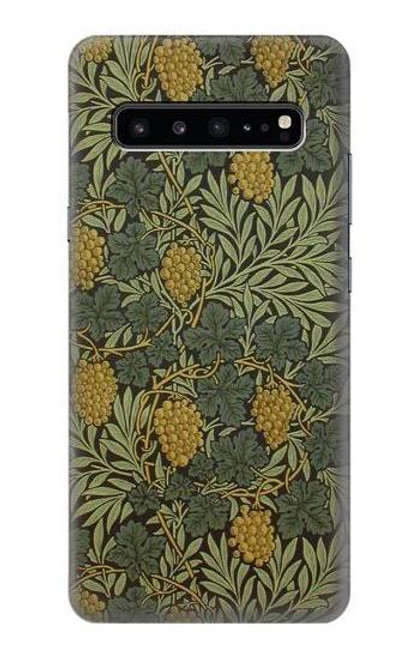 W3662 William Morris Vine Pattern Etui Coque Housse et Flip Housse Cuir pour Samsung Galaxy S10 5G