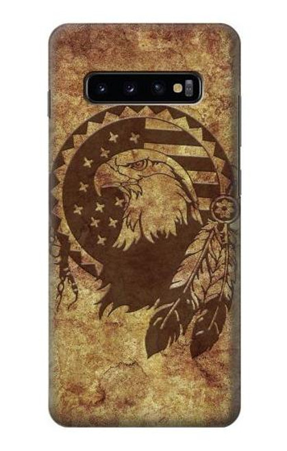 W3378 Américain de naissance Etui Coque Housse et Flip Housse Cuir pour Samsung Galaxy S10 Plus