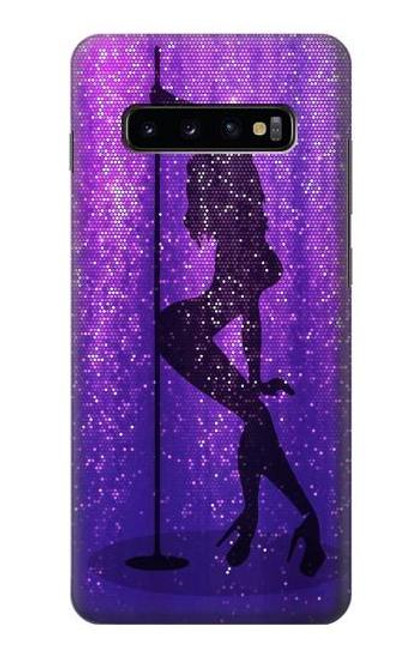 W3400 Pole Dance Etui Coque Housse et Flip Housse Cuir pour Samsung Galaxy S10 Plus