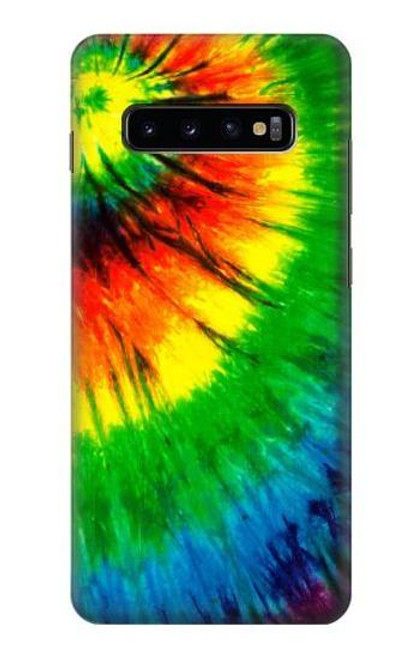 W3422 tie Dye Etui Coque Housse et Flip Housse Cuir pour Samsung Galaxy S10 Plus