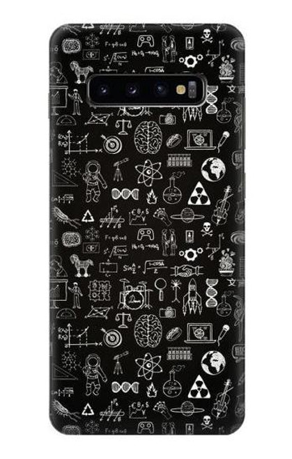 W3426 Noirboard sciences Etui Coque Housse et Flip Housse Cuir pour Samsung Galaxy S10 Plus