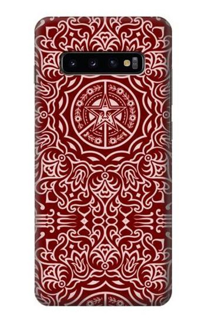 W3556 Motif yen Etui Coque Housse et Flip Housse Cuir pour Samsung Galaxy S10 Plus