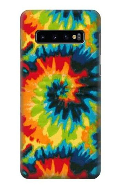 W3459 tie Dye Etui Coque Housse et Flip Housse Cuir pour Samsung Galaxy S10