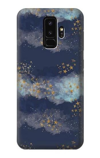 W3364 Ou Ciel Étoile Etui Coque Housse et Flip Housse Cuir pour Samsung Galaxy S9 Plus