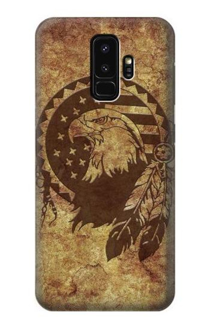 W3378 Américain de naissance Etui Coque Housse et Flip Housse Cuir pour Samsung Galaxy S9 Plus