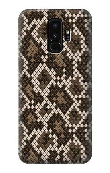 W3389 Seamless Serpent Motif graphique Peau Etui Coque Housse et Flip Housse Cuir pour Samsung Galaxy S9 Plus