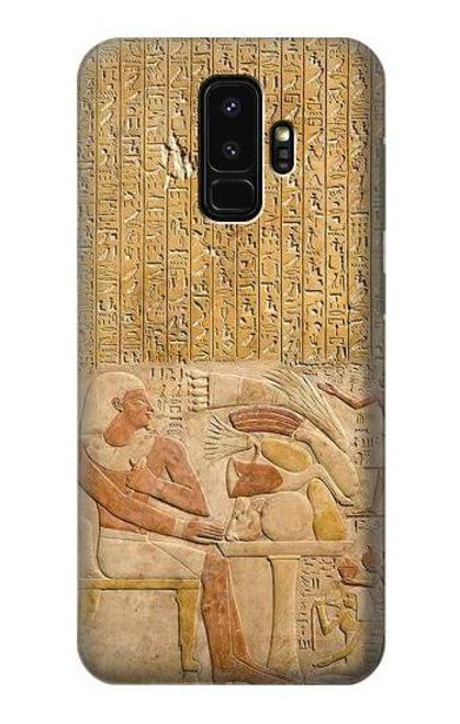 W3398 Egypte Stela Montouhotep Etui Coque Housse et Flip Housse Cuir pour Samsung Galaxy S9 Plus