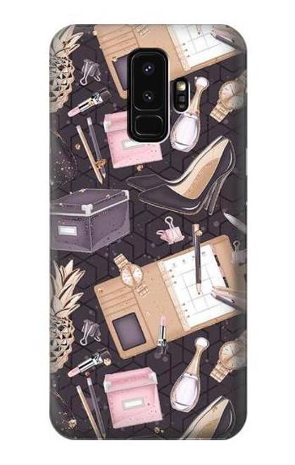 W3448 Mode Etui Coque Housse et Flip Housse Cuir pour Samsung Galaxy S9 Plus