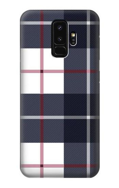 W3452 Plaid en tissu Etui Coque Housse et Flip Housse Cuir pour Samsung Galaxy S9 Plus