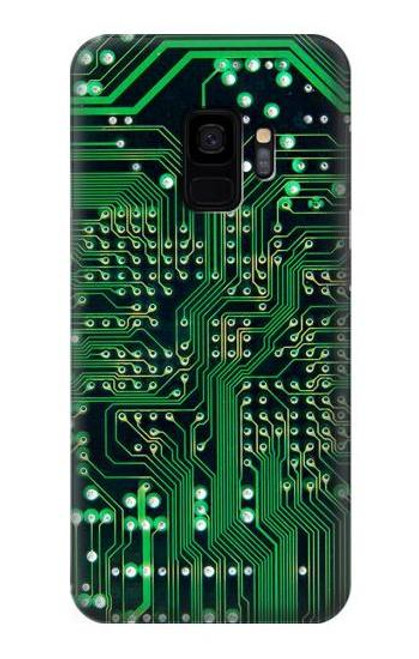 W3392 Electronique Circuit de carte graphique Etui Coque Housse et Flip Housse Cuir pour Samsung Galaxy S9