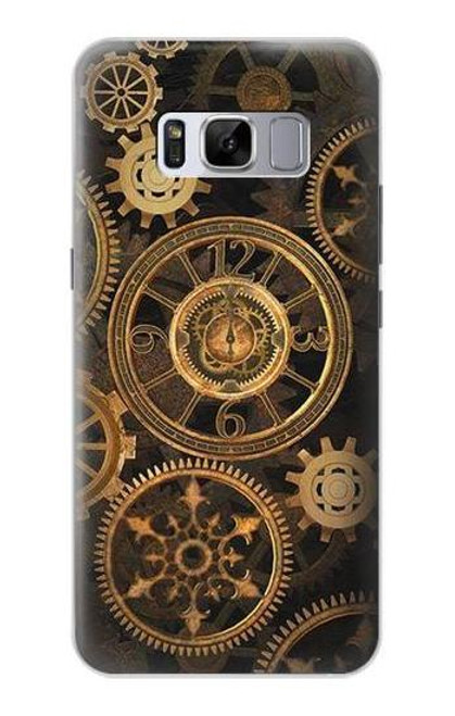 W3442 vitesse d'horloge Etui Coque Housse et Flip Housse Cuir pour Samsung Galaxy S8 Plus