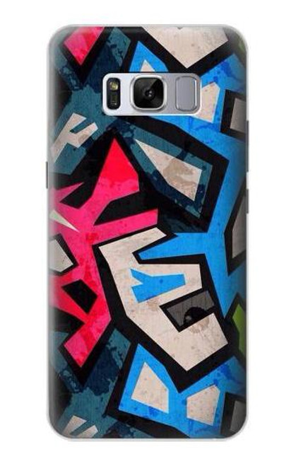 W3445 Art Graffiti rue Etui Coque Housse et Flip Housse Cuir pour Samsung Galaxy S8 Plus