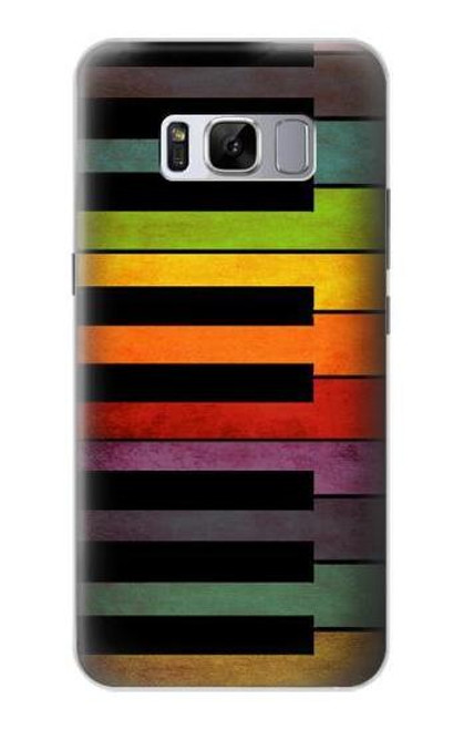 W3451 Piano coloré Etui Coque Housse et Flip Housse Cuir pour Samsung Galaxy S8 Plus