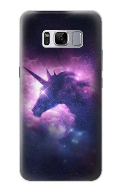 W3538 Licorne Galaxie Etui Coque Housse et Flip Housse Cuir pour Samsung Galaxy S8 Plus