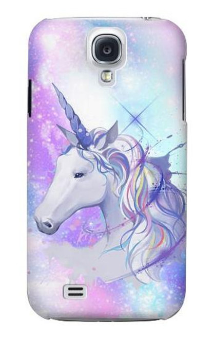 W3375 Licorne Etui Coque Housse et Flip Housse Cuir pour Samsung Galaxy S4