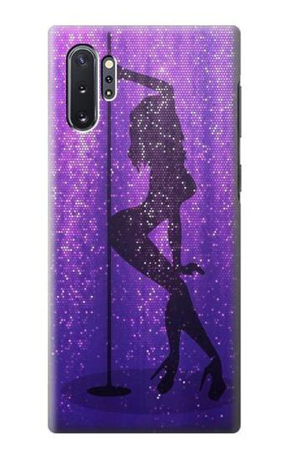 W3400 Pole Dance Etui Coque Housse et Flip Housse Cuir pour Samsung Galaxy Note 10 Plus