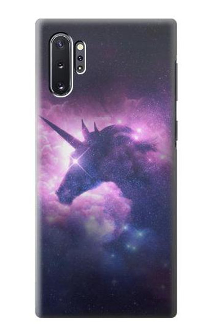 W3538 Licorne Galaxie Etui Coque Housse et Flip Housse Cuir pour Samsung Galaxy Note 10 Plus