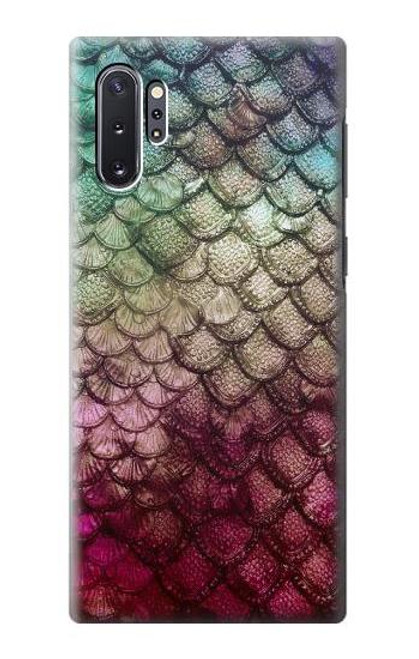 W3539 Sirène écailles de poisson Etui Coque Housse et Flip Housse Cuir pour Samsung Galaxy Note 10 Plus