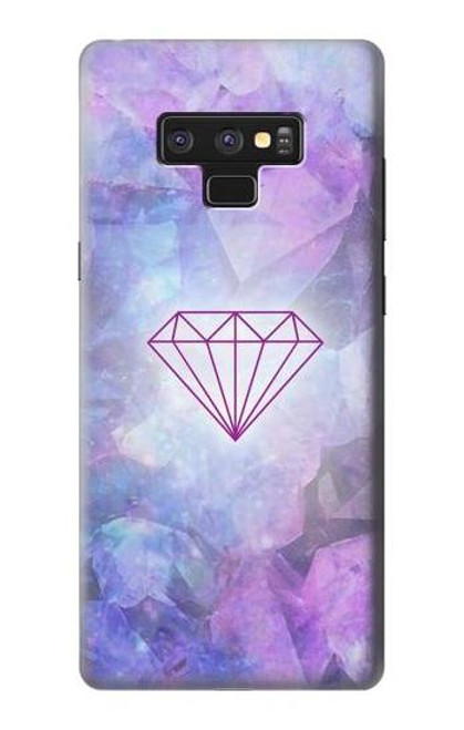 W3455 diamant Etui Coque Housse et Flip Housse Cuir pour Note 9 Samsung Galaxy Note9