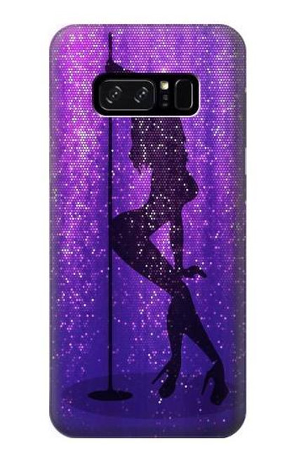 W3400 Pole Dance Etui Coque Housse et Flip Housse Cuir pour Note 8 Samsung Galaxy Note8